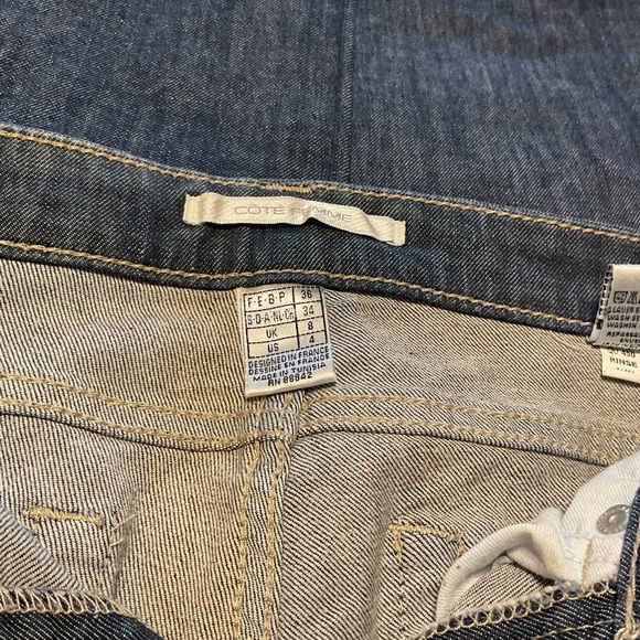 VINTAGE COTE FEMME WOMEN’S JEANS IN Size 6 - Picture 3 of 3